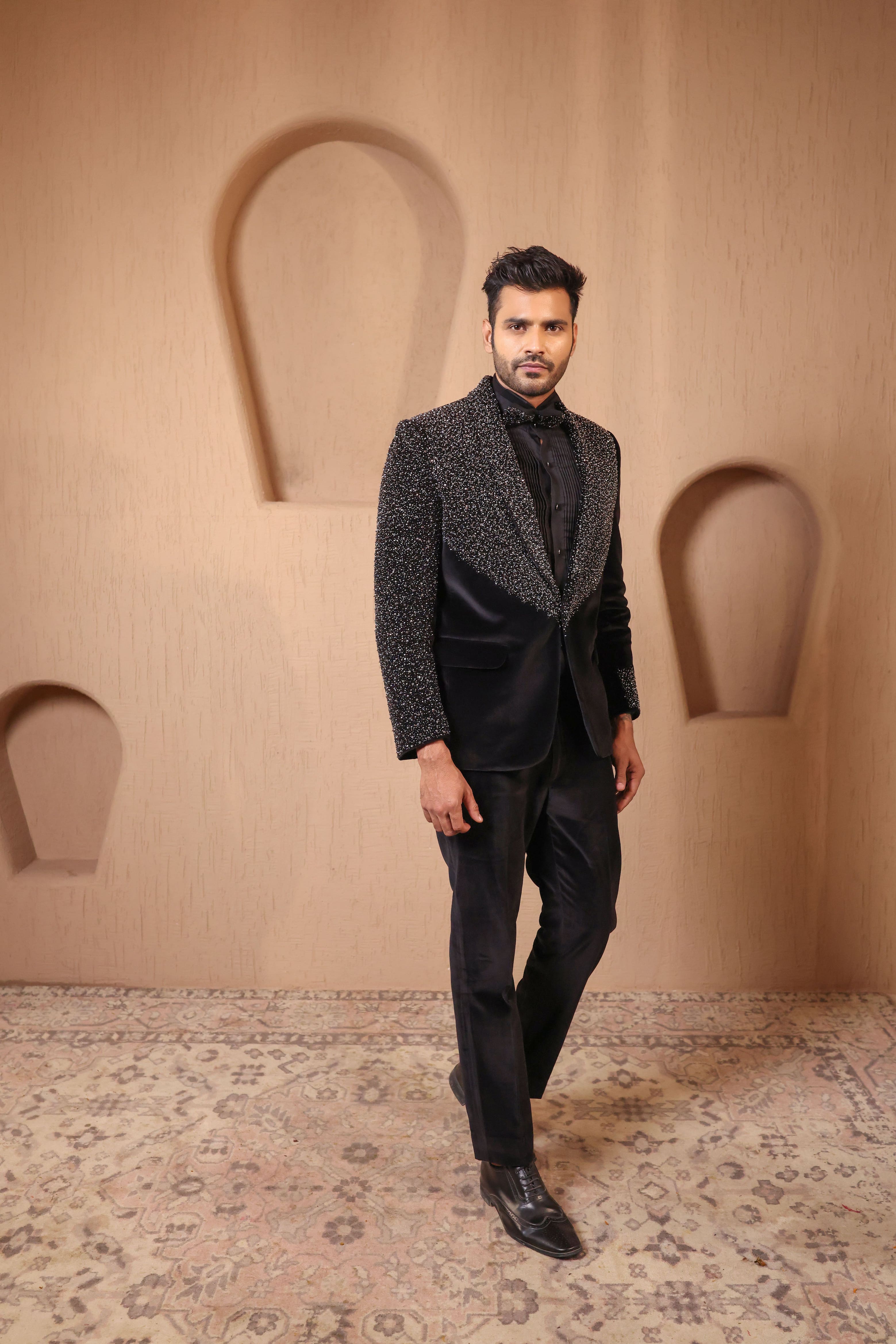 Onyx Radiance Velvet Tuxedo