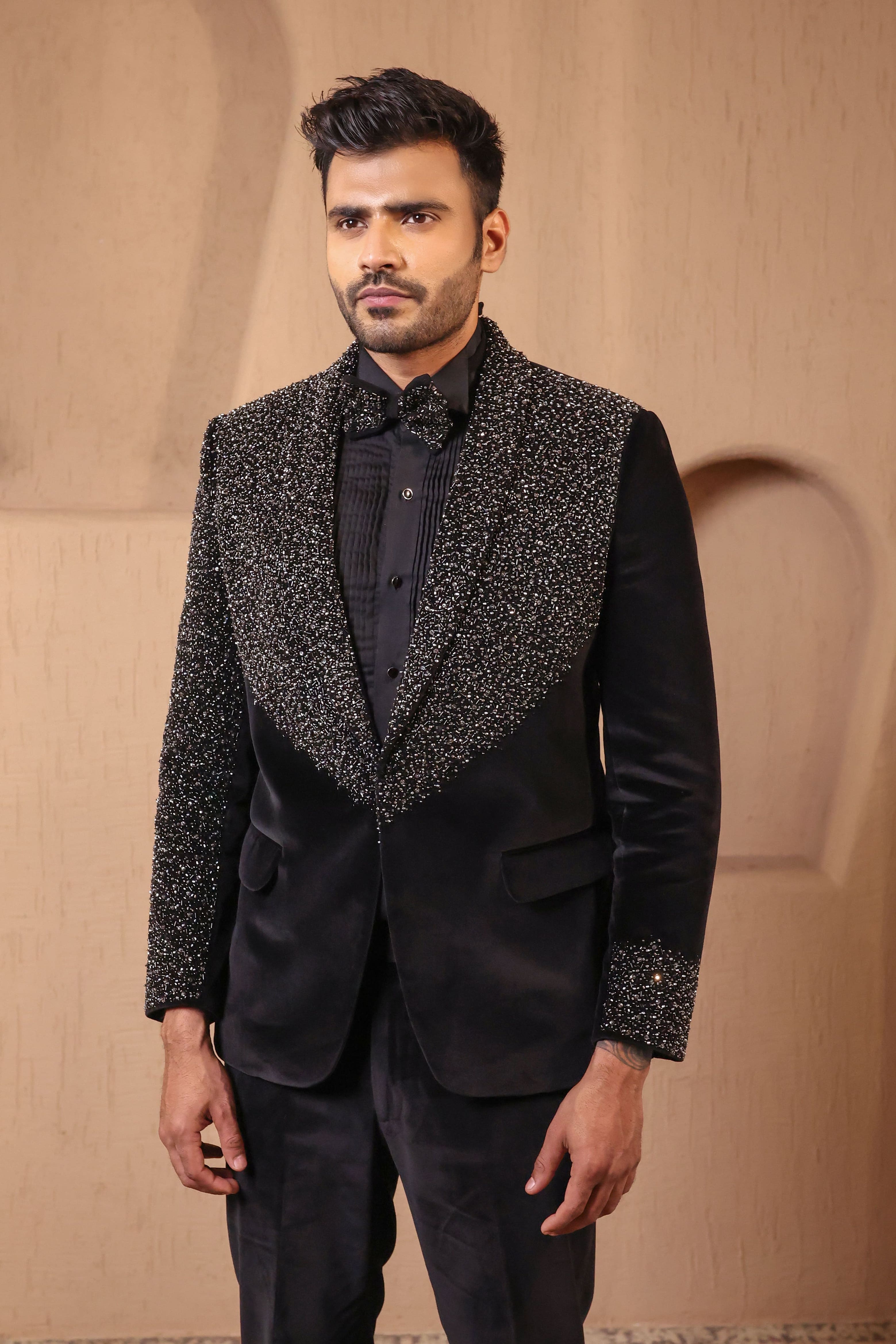 Onyx Radiance Velvet Tuxedo