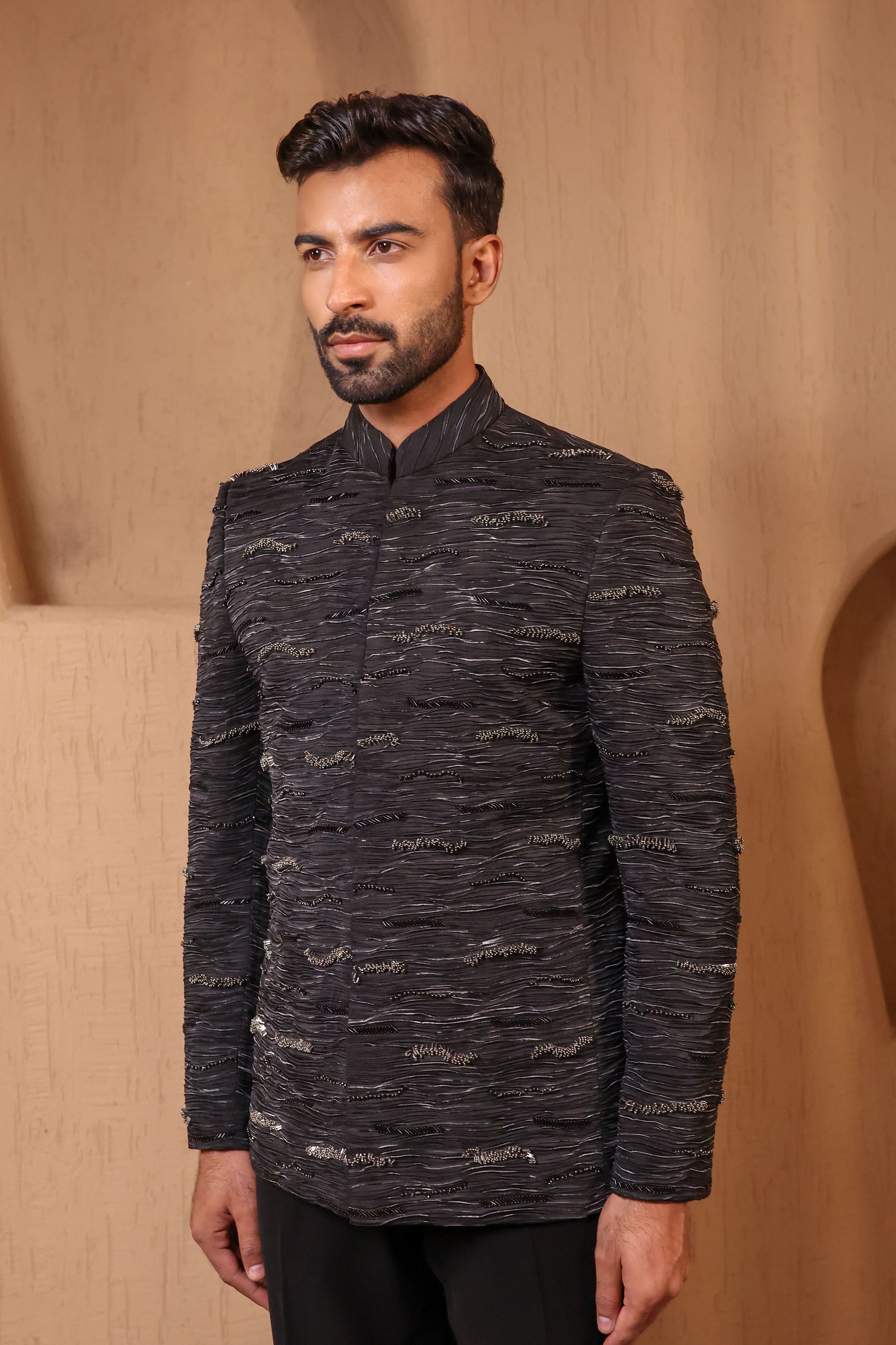 Graphite Regal Bandhgala