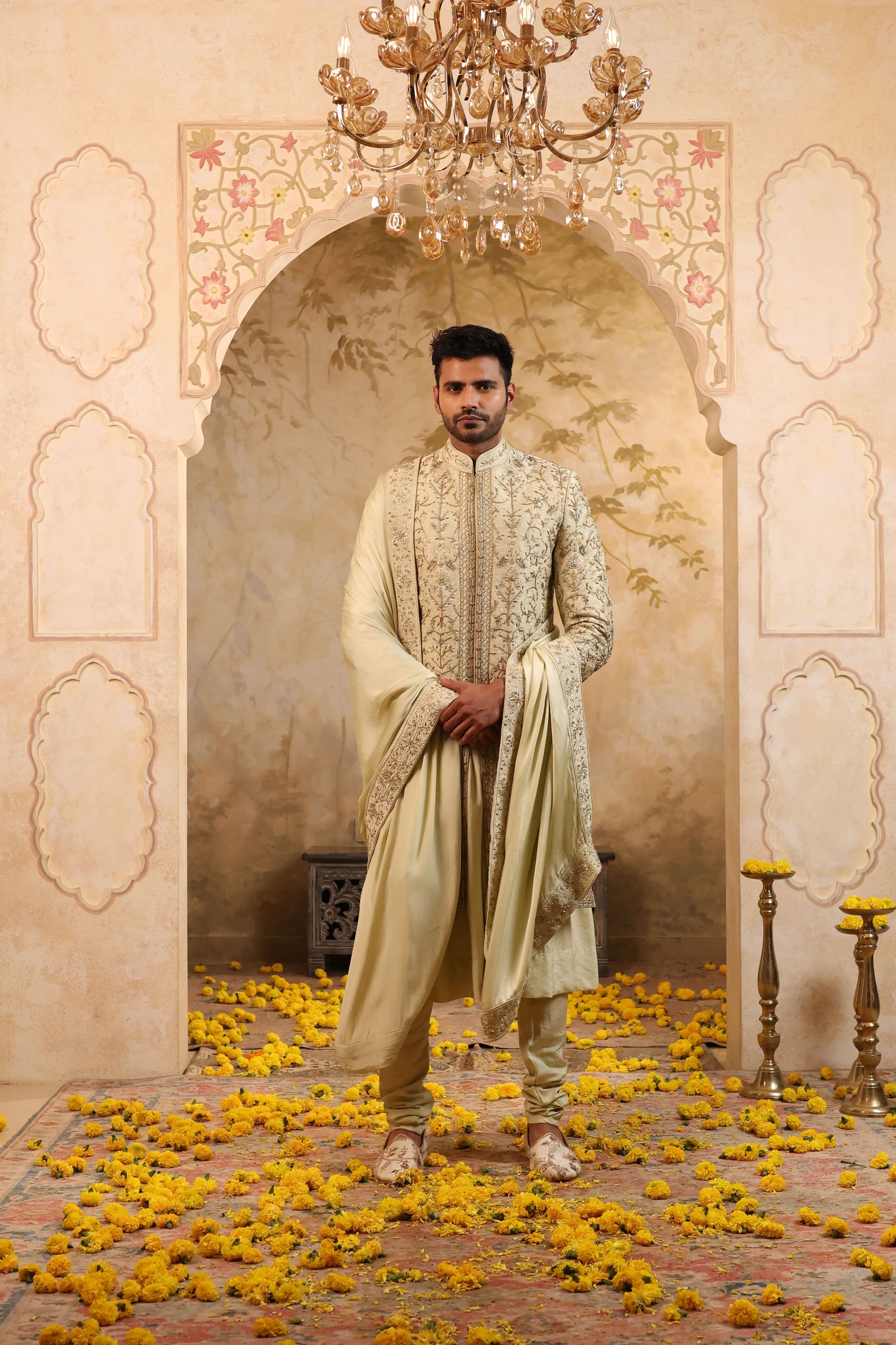 Mint Royale Sherwani Set
