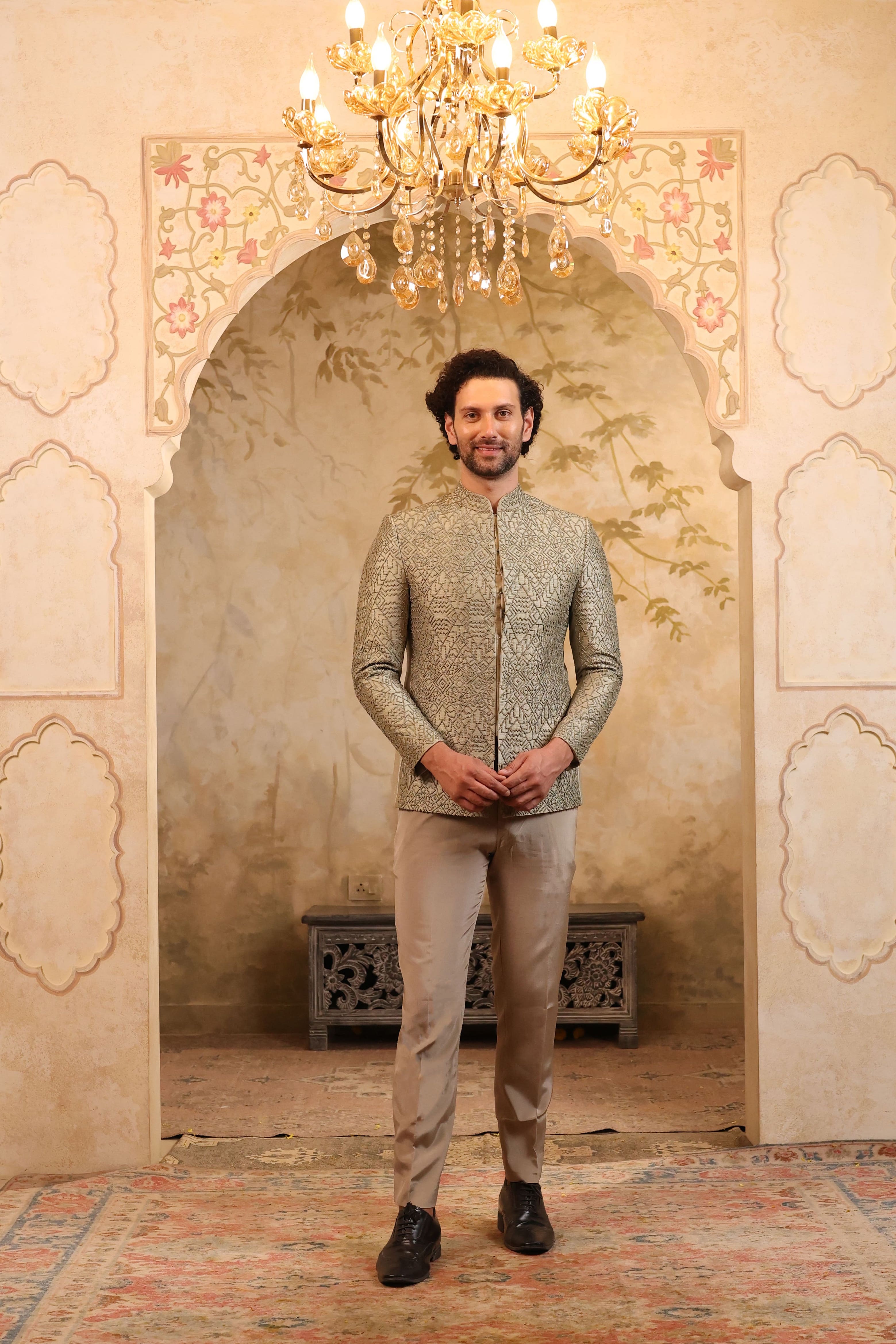 Mint Royale Bandhgala Set