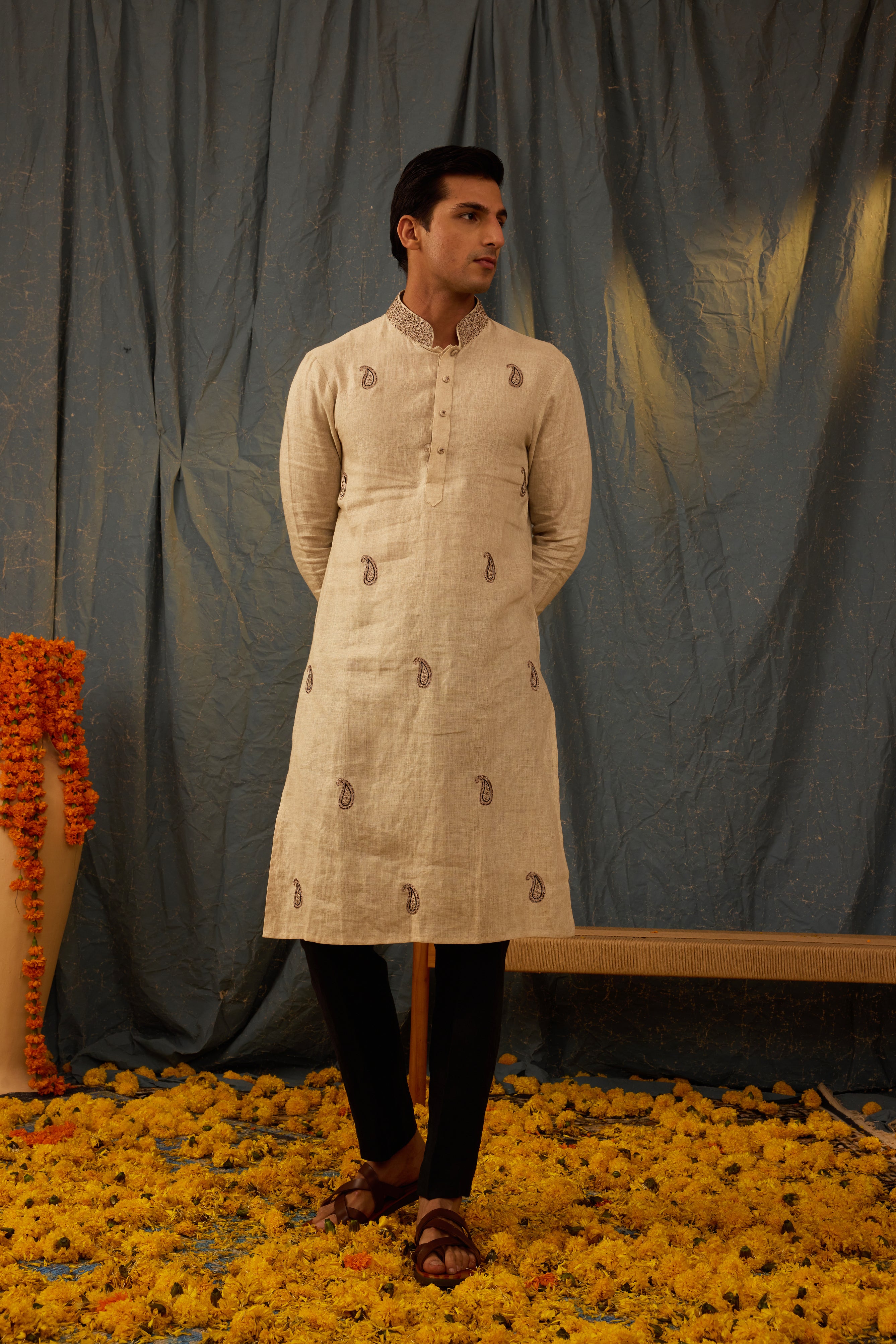 Earthy Beige Kurta