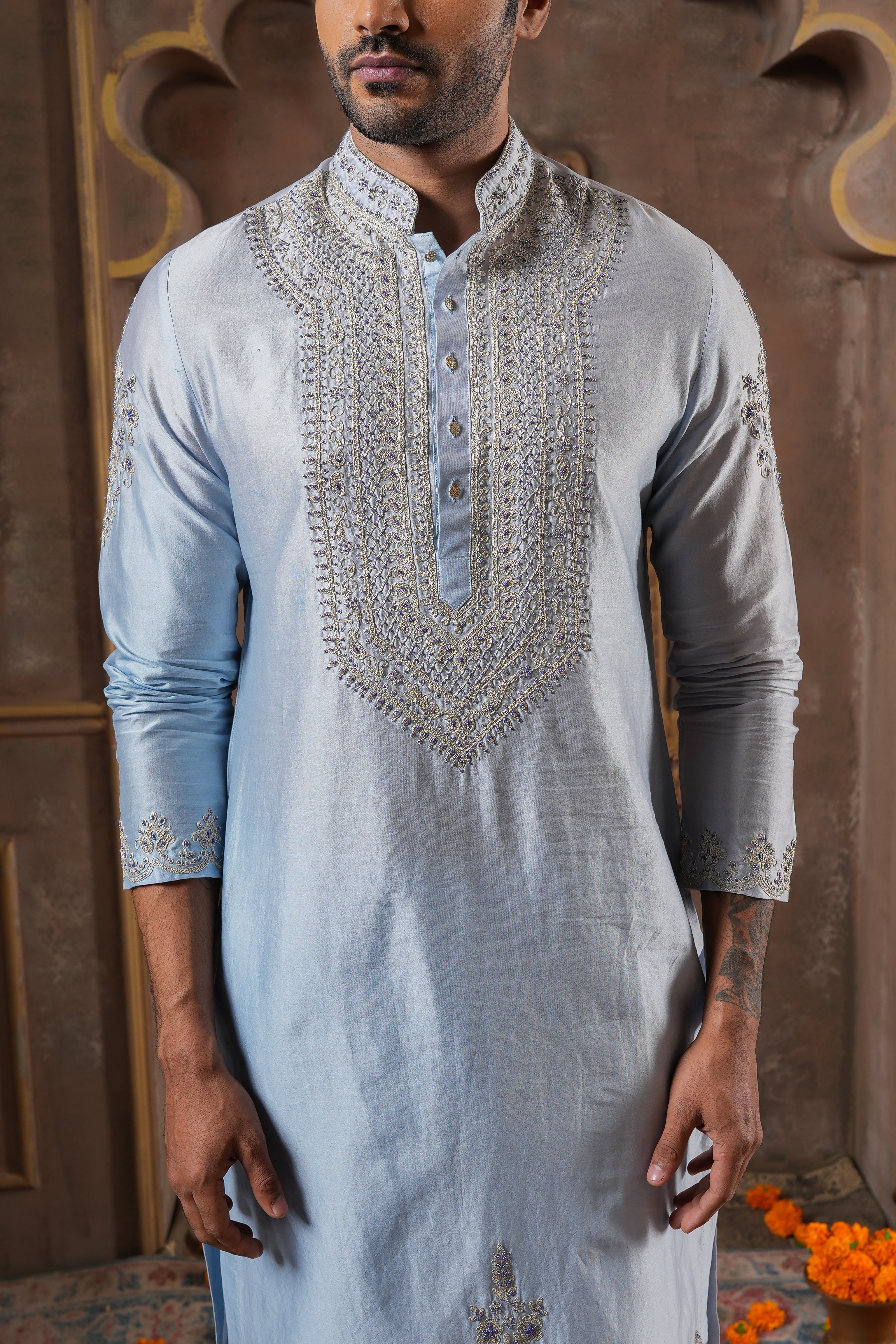 Celestial Blue Kurta Set