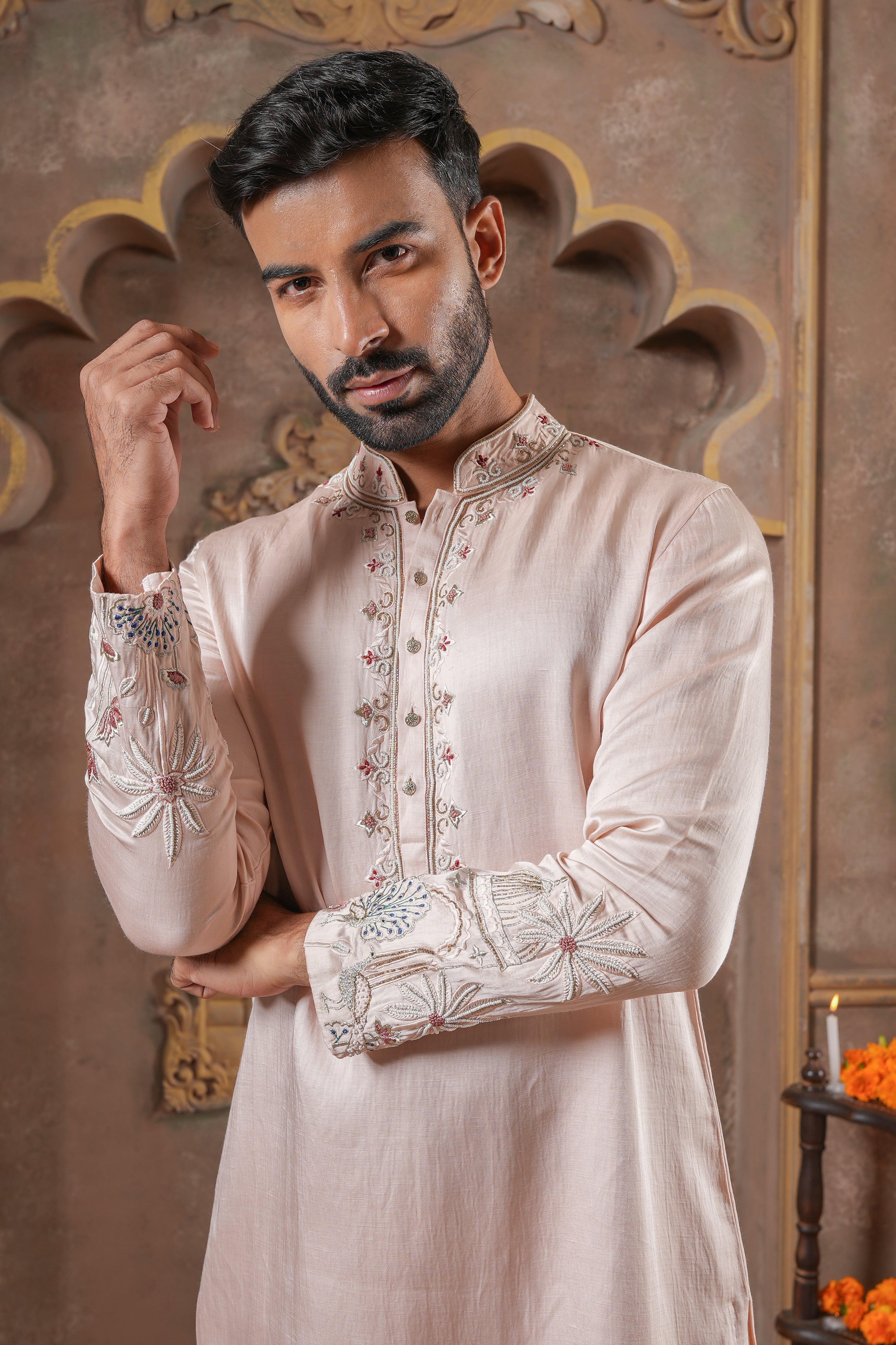 Blush Pearl Kurta Set