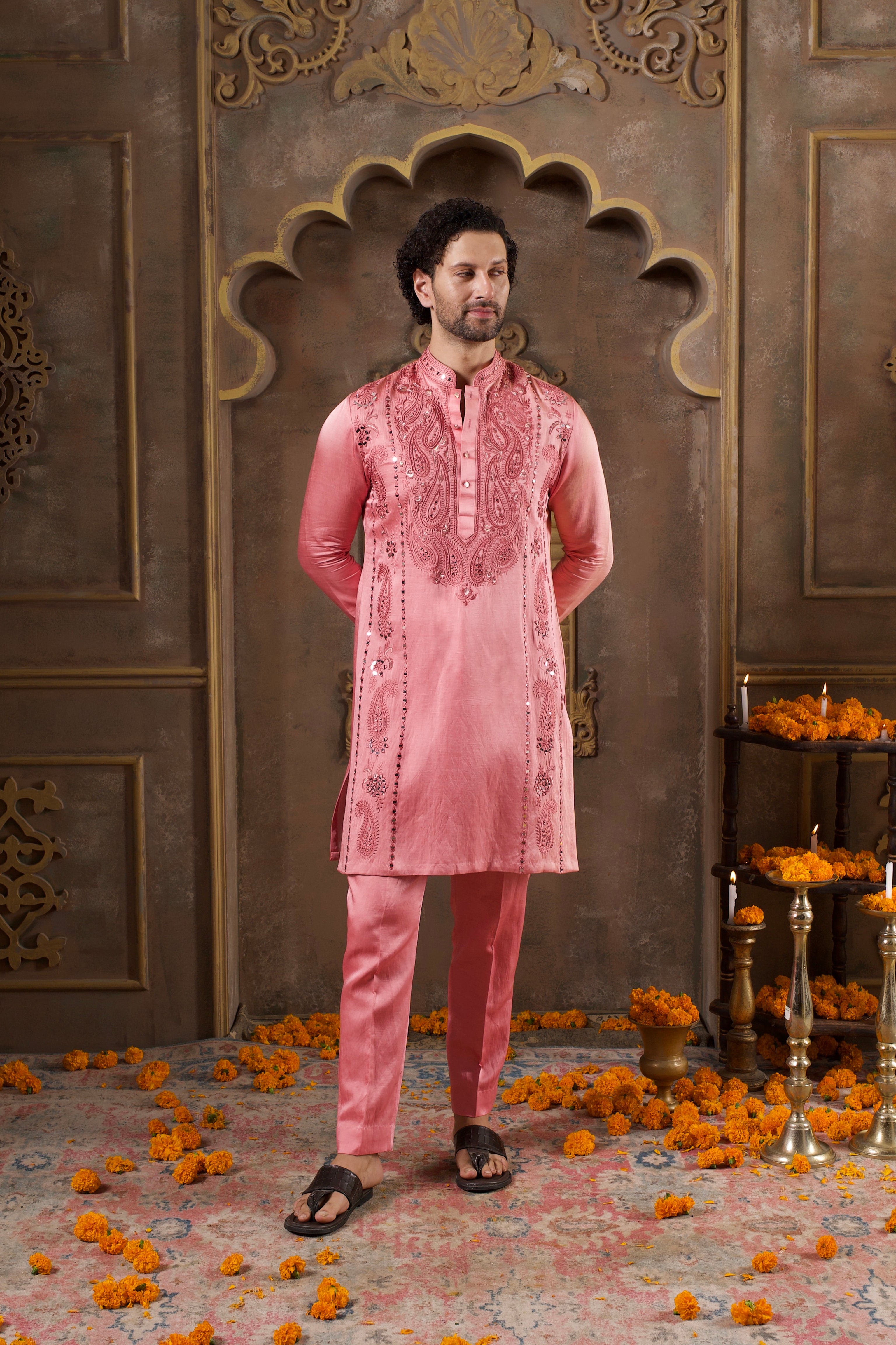 Imperial Rose Kurta Set