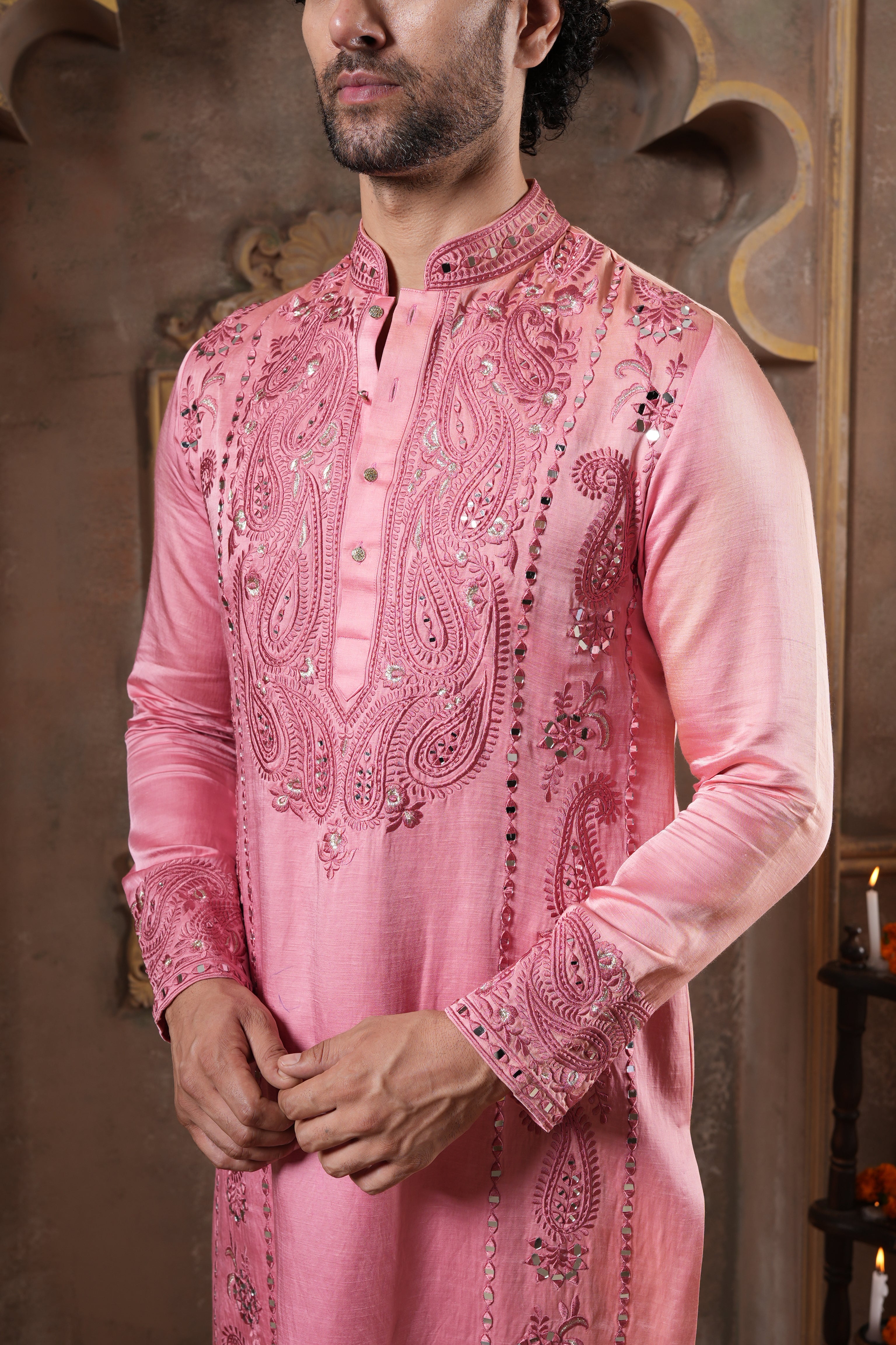 Imperial Rose Kurta Set