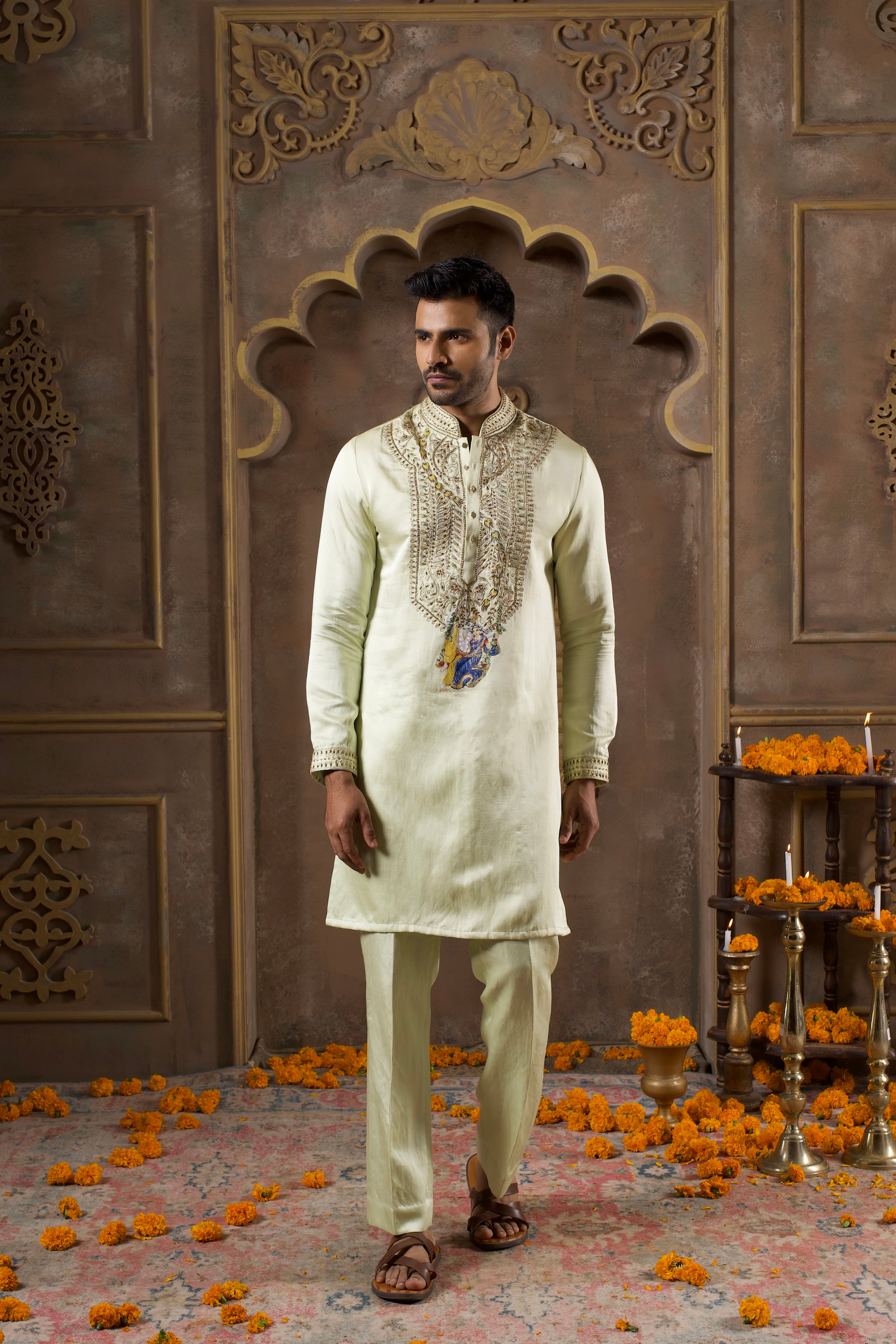 Verdant Radiance Kurta Set
