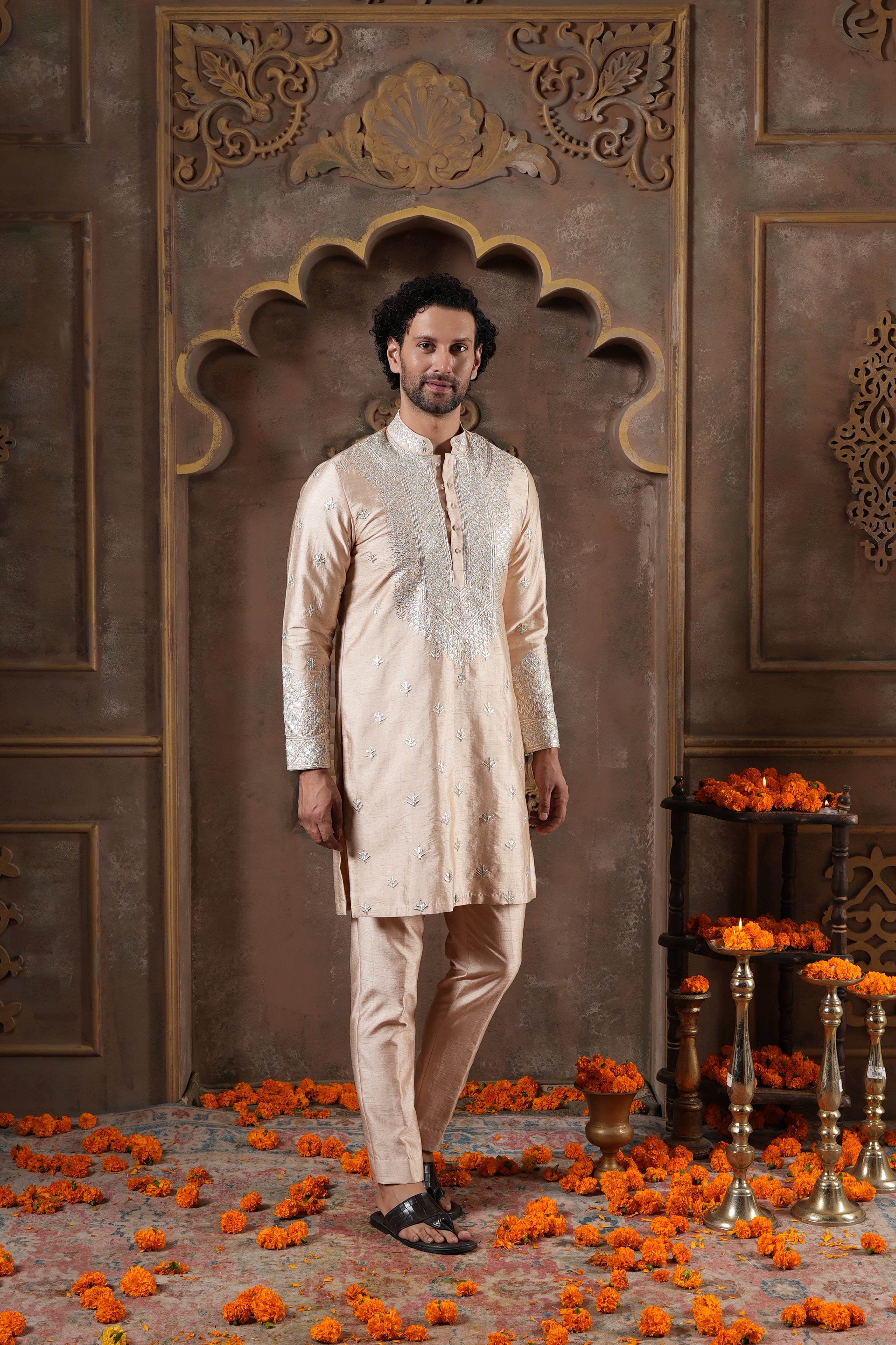 Sunlit Gold Kurta Set