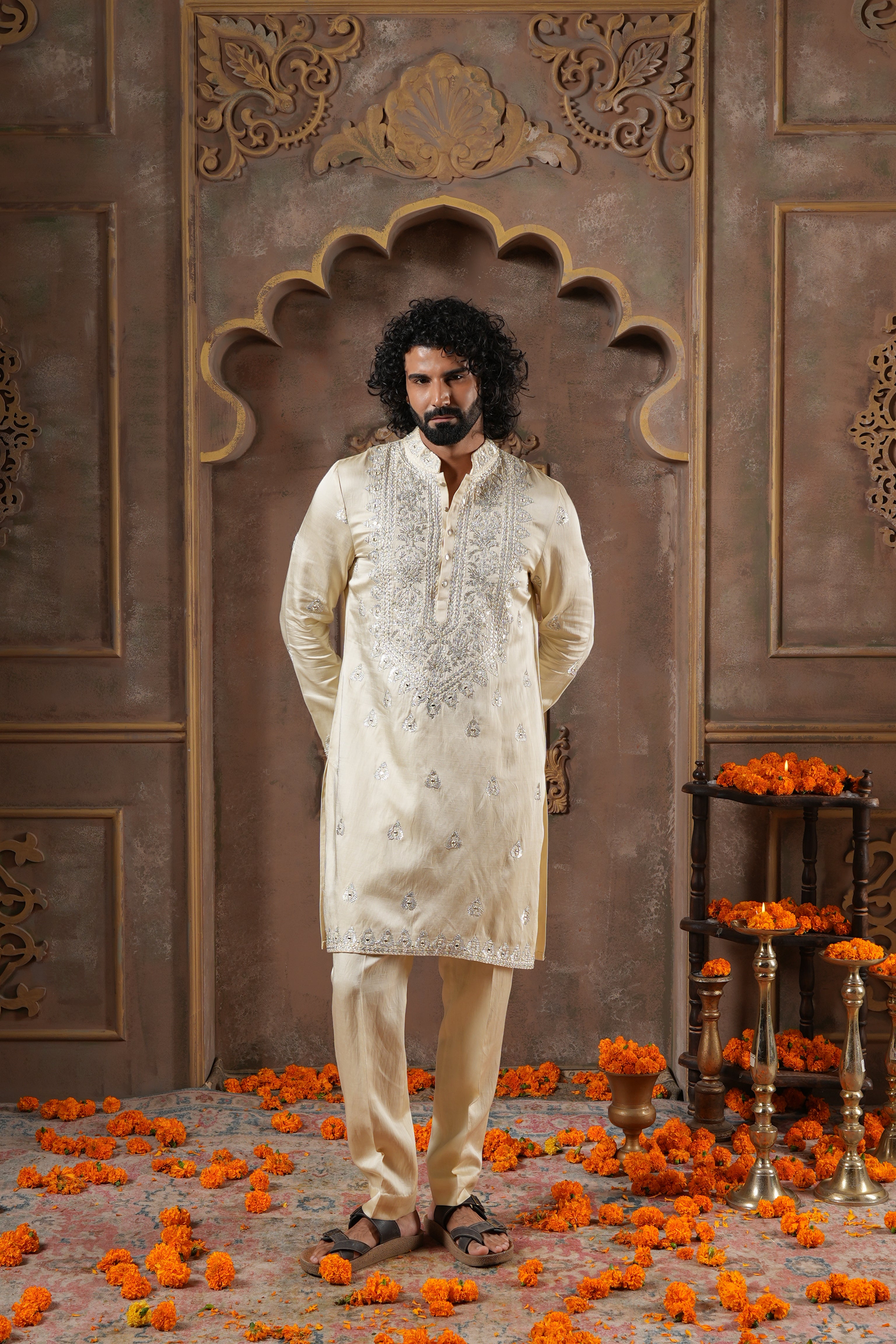 Ivory Regal Kurta Set