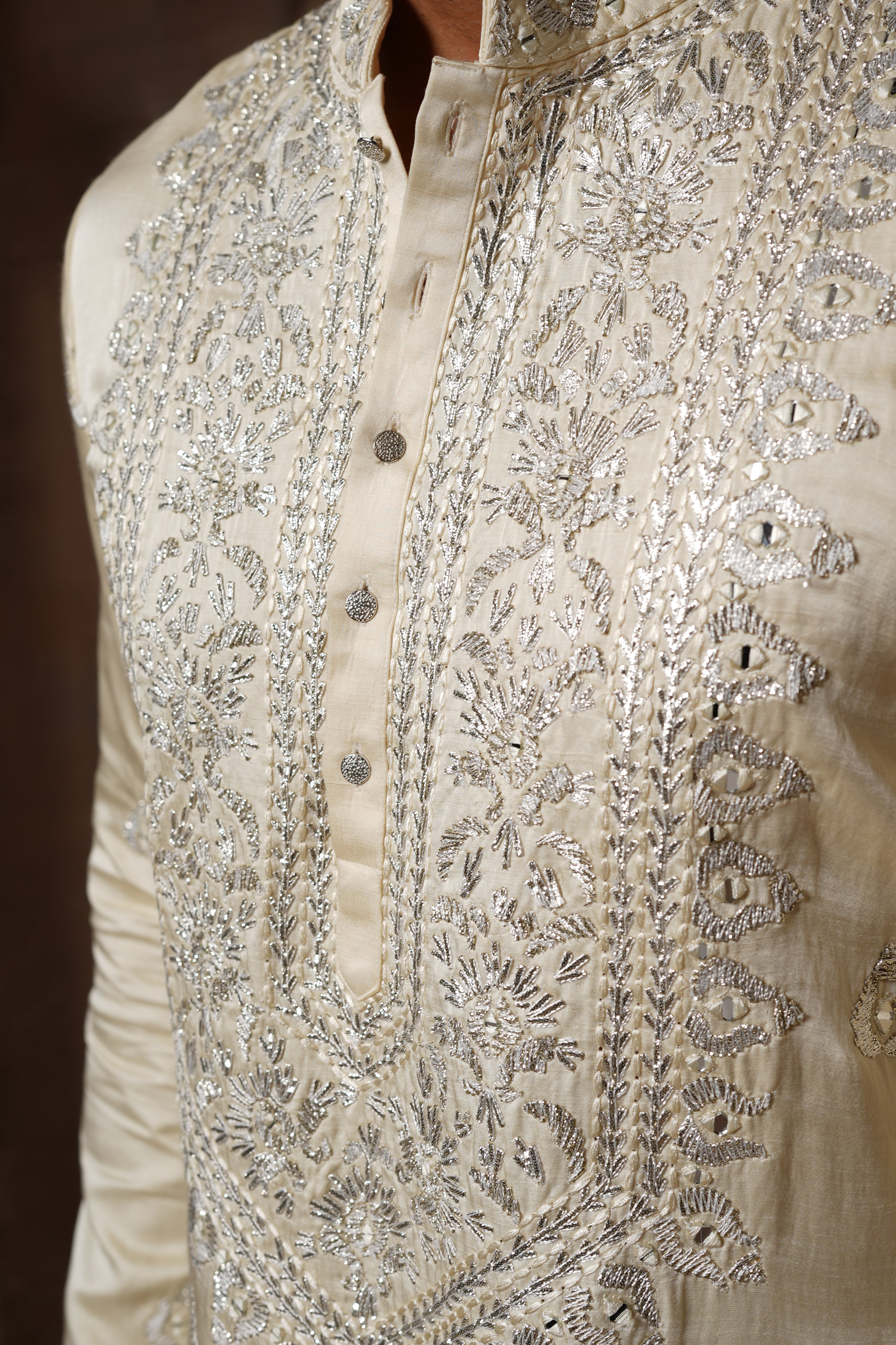 Ivory Regal Kurta Set