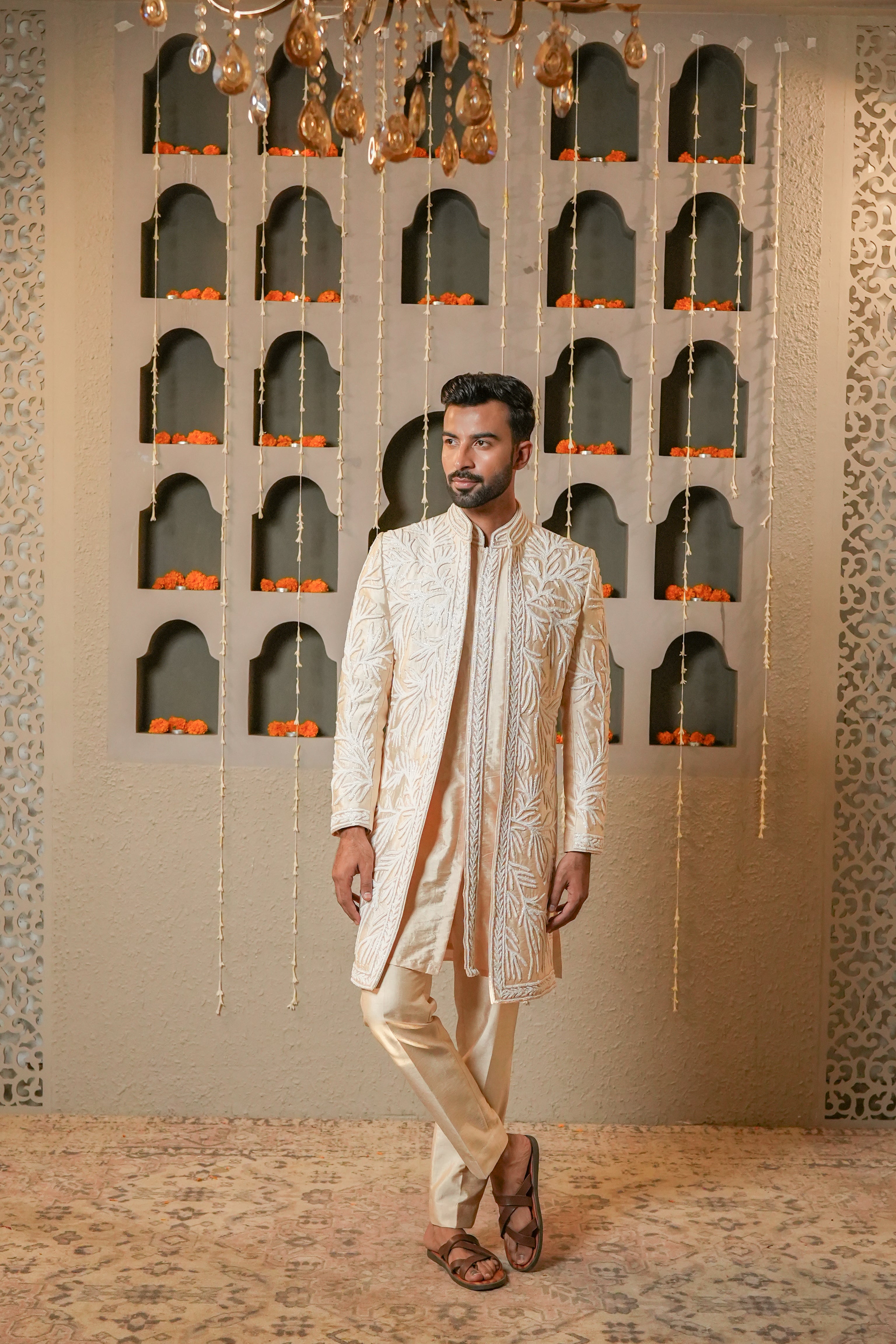 Sandstone Elegance Indo-Western