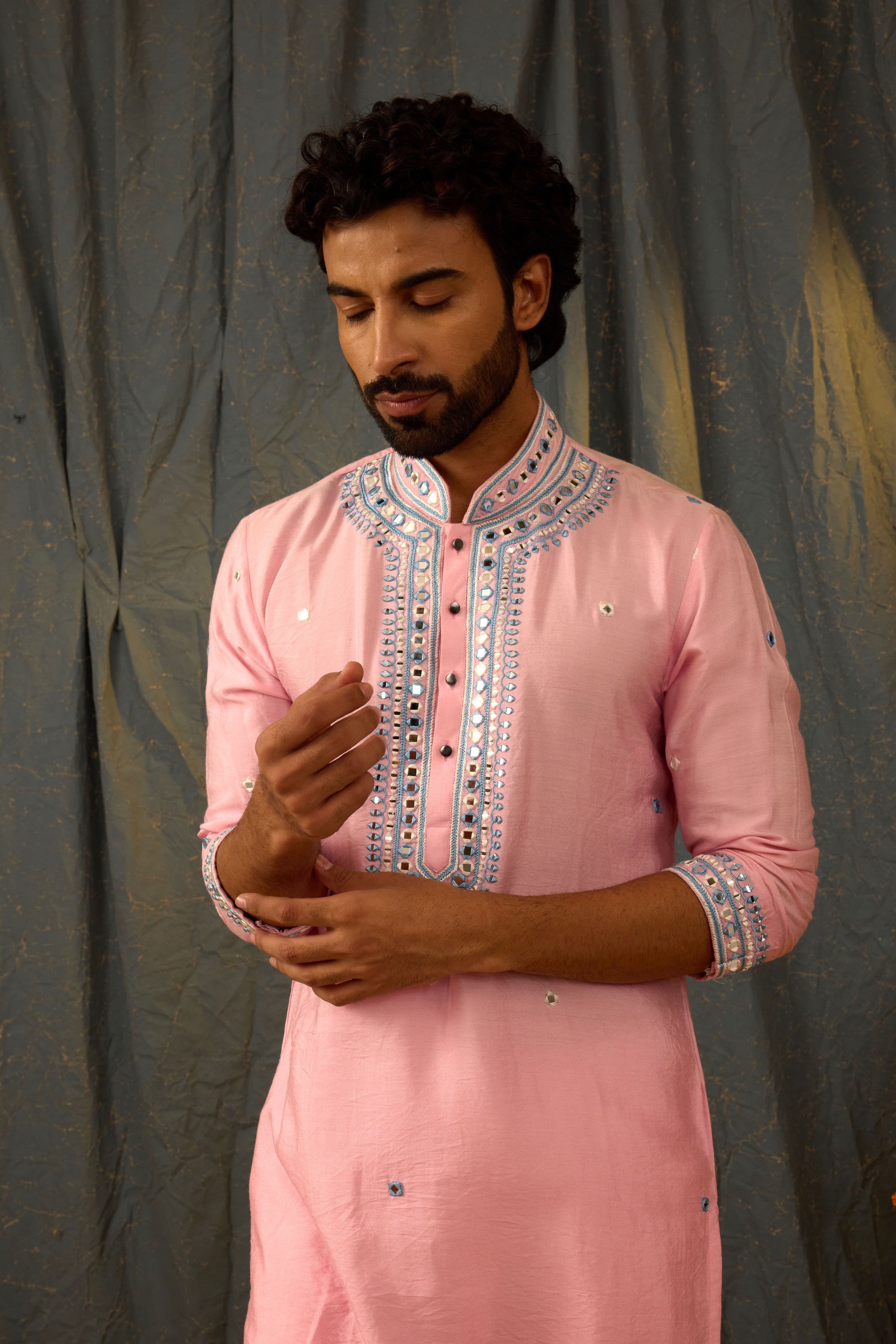 Dusty Pink Kurta Set